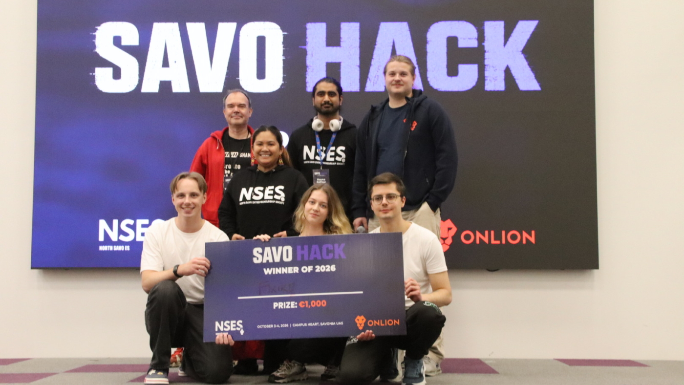Savo hack 2026 winner